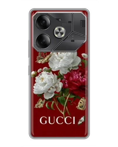 Чехол для TECNO Pova 6 с картинкой «Gucci — сад» Чехол для TECNO Pova 6 с картинкой «Gucci — сад»
