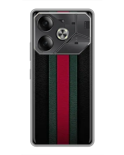 Чехол для TECNO Pova 6 с картинкой «Gucci — неоновая линия» Чехол для TECNO Pova 6 с картинкой «Gucci — неоновая линия»