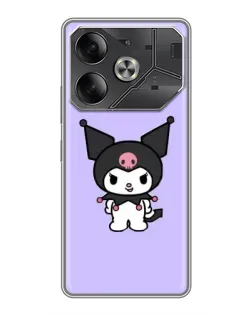 Чехол для TECNO Pova 6 с картинкой «Kuromi — нежный фиолетовый» Чехол для TECNO Pova 6 с картинкой «Kuromi — нежный фиолетовый»