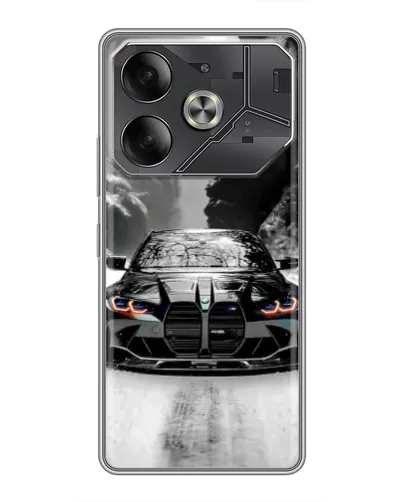 Чехол для TECNO Pova 6 с картинкой «BMW — акварельный дрифт» Чехол для TECNO Pova 6 с картинкой «BMW — акварельный дрифт»