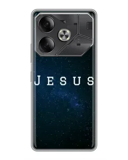 Чохол для TECNO Pova 6 з картинкою «Зоряне небо Jesus»