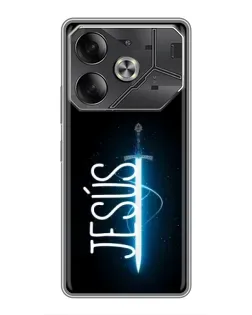 Чохол для TECNO Pova 6 з картинкою «Меч Духа Jesus»
