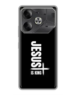 Чохол для TECNO Pova 6 з картинкою «Вертикаль віри Jesus»