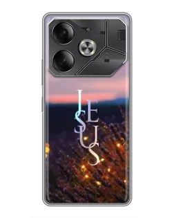 Чехол для TECNO Pova 6 с картинкой «Свет Божий ночью»