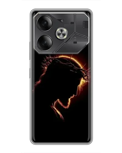 Чехол для TECNO Pova 6 с картинкой «Терновый венец» Чехол для TECNO Pova 6 с картинкой «Терновый венец»