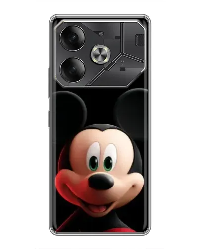 Чехол для TECNO Pova 6 с картинкой «Улыбающийся Микки Маус» Чехол для TECNO Pova 6 с картинкой «Улыбающийся Микки Маус»
