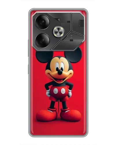 Чехол для TECNO Pova 6 с картинкой «Mickey в полный рост» Чехол для TECNO Pova 6 с картинкой «Mickey в полный рост»