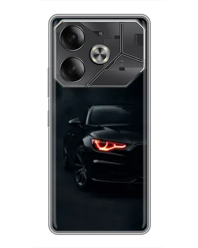 Чехол для TECNO Pova 6 с картинкой «Audi — хищный взгляд» Чехол для TECNO Pova 6 с картинкой «Audi — хищный взгляд»