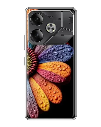 Чехол для TECNO Pova 6 с картинкой «Радужный цветок» Чехол для TECNO Pova 6 с картинкой «Радужный цветок»