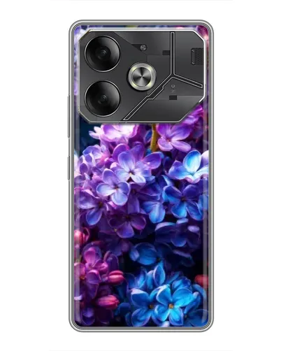 Чехол для TECNO Pova 6 с картинкой «Сиреневый цвет» Чехол для TECNO Pova 6 с картинкой «Сиреневый цвет»