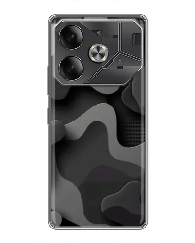 Чохол для TECNO Pova 6 з картинкою «Темний абстрактний камуфляж» Чохол для TECNO Pova 6 з картинкою «Темний абстрактний камуфляж»