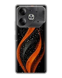 Чохол для TECNO Pova 6 з картинкою «Вогняна зоряна хвиля» Чохол для TECNO Pova 6 з картинкою «Вогняна зоряна хвиля»