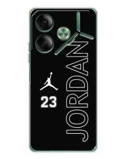 Чехол для TECNO Pova 7 5G с картинкой «Jordan Vertical»