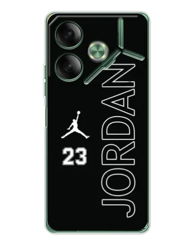 Чехол для TECNO Pova 7 5G с картинкой «Jordan Vertical»