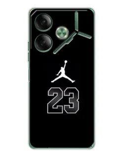 Чехол для TECNO Pova 7 5G с картинкой «Jordan Flight 23»