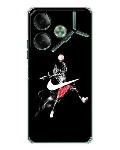 Чехол для TECNO Pova 7 5G с картинкой «Jordan Jumpman»