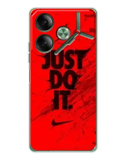 Чехол для TECNO Pova 7 5G с картинкой «Nike Just Do It»