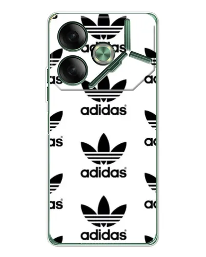 Чехол для TECNO Pova 7 5G с картинкой «Adidas Pattern» Чехол для TECNO Pova 7 5G с картинкой «Adidas Pattern»