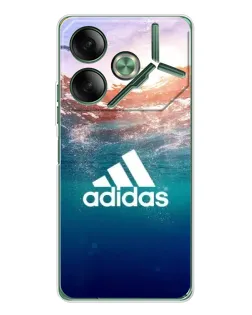 Чехол для TECNO Pova 7 5G с картинкой «Океанская глубина адидас»
