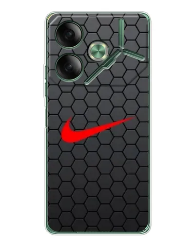Чехол для TECNO Pova 7 5G с картинкой «Nike — карбоновая сетка» Чехол для TECNO Pova 7 5G с картинкой «Nike — карбоновая сетка»