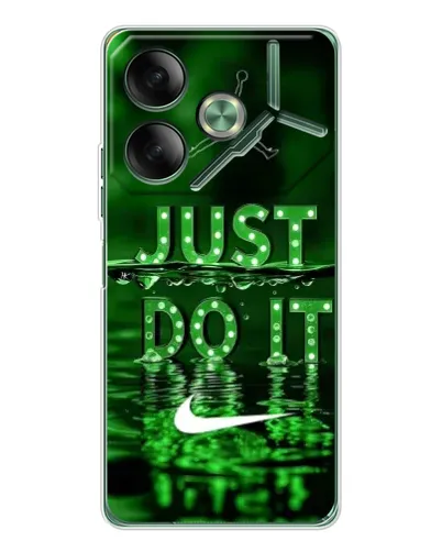 Чехол для TECNO Pova 7 5G с картинкой «Зеленый неоновый Nike» Чехол для TECNO Pova 7 5G с картинкой «Зеленый неоновый Nike»
