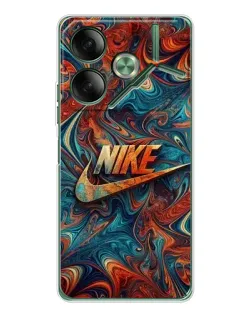 Чехол для TECNO Pova 7 5G с картинкой «Nike в абстракции» Чехол для TECNO Pova 7 5G с картинкой «Nike в абстракции»