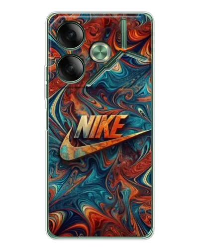 Чехол для TECNO Pova 7 5G с картинкой «Nike в абстракции» Чехол для TECNO Pova 7 5G с картинкой «Nike в абстракции»