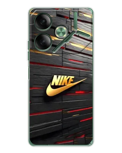 Чехол для TECNO Pova 7 5G с картинкой «Золотой Nike на металле» Чехол для TECNO Pova 7 5G с картинкой «Золотой Nike на металле»