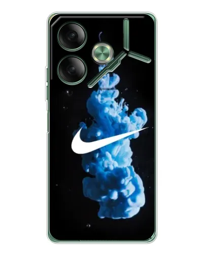 Чехол для TECNO Pova 7 5G с картинкой «Nike и синий дым» Чехол для TECNO Pova 7 5G с картинкой «Nike и синий дым»