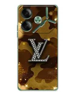 Чехол для TECNO Pova 7 5G с картинкой «Камуфляжный Louis Vuitton»
