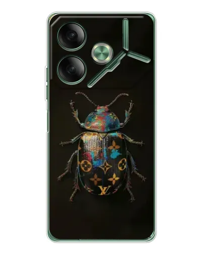 Чехол для TECNO Pova 7 5G с картинкой «LV — мраморный принт»