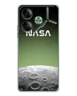 Чехол для TECNO Pova 7 5G с картинкой «NASA — лунный градиент» Чехол для TECNO Pova 7 5G с картинкой «NASA — лунный градиент»