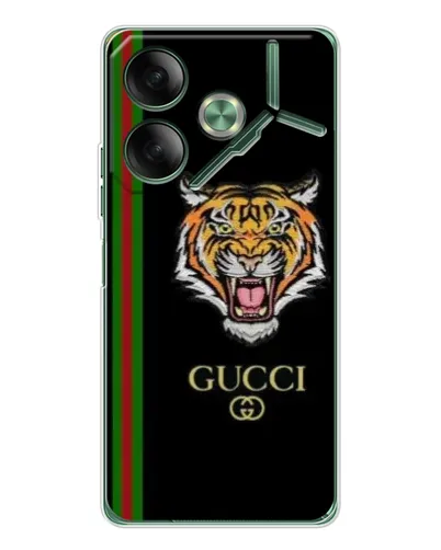 Чехол для TECNO Pova 7 5G с картинкой «Тигр Gucci» Чехол для TECNO Pova 7 5G с картинкой «Тигр Gucci»