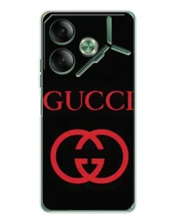 Чехол для TECNO Pova 7 5G с картинкой «Gucci — красный логотип» Чехол для TECNO Pova 7 5G с картинкой «Gucci — красный логотип»