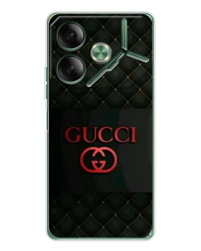 Чехол для TECNO Pova 7 5G с картинкой «Gucci — стеганый черный» Чехол для TECNO Pova 7 5G с картинкой «Gucci — стеганый черный»