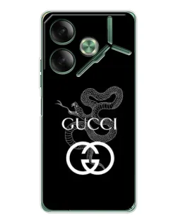 Чехол для TECNO Pova 7 5G с картинкой «Gucci — серебряная змея» Чехол для TECNO Pova 7 5G с картинкой «Gucci — серебряная змея»
