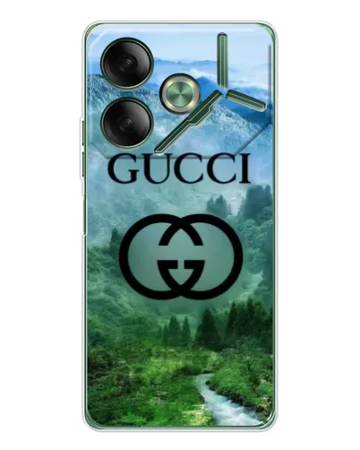 Чехол для TECNO Pova 7 5G с картинкой «Gucci — горный пейзаж» Чехол для TECNO Pova 7 5G с картинкой «Gucci — горный пейзаж»