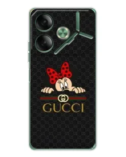 Чехол для TECNO Pova 7 5G с картинкой «Минни Маус Gucci — черный» Чехол для TECNO Pova 7 5G с картинкой «Минни Маус Gucci — черный»
