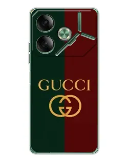 Чехол для TECNO Pova 7 5G с картинкой «Gucci — темно-зеленый градиент» Чехол для TECNO Pova 7 5G с картинкой «Gucci — темно-зеленый градиент»