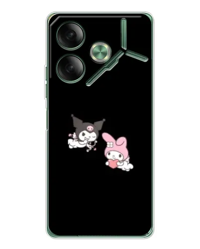Чехол для TECNO Pova 7 5G с картинкой «My Melody и Kuromi»
