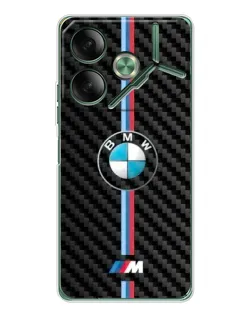 Чехол для TECNO Pova 7 5G с картинкой «Эмблема BMW и карбон» Чехол для TECNO Pova 7 5G с картинкой «Эмблема BMW и карбон»