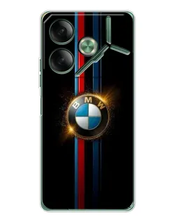 Чехол для TECNO Pova 7 5G с картинкой «BMW M-Power неон» Чехол для TECNO Pova 7 5G с картинкой «BMW M-Power неон»