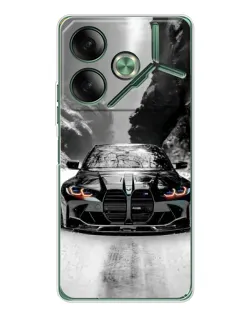 Чехол для TECNO Pova 7 5G с картинкой «BMW — акварельный дрифт» Чехол для TECNO Pova 7 5G с картинкой «BMW — акварельный дрифт»