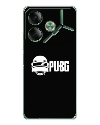 Чехол для TECNO Pova 7 5G с картинкой «PUBG — классический лого» Чехол для TECNO Pova 7 5G с картинкой «PUBG — классический лого»