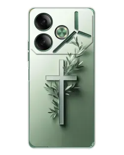 Чехол для TECNO Pova 7 5G с картинкой «Оливковая ветвь»