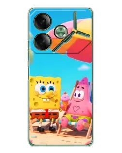 Чехол для TECNO Pova 7 5G с картинкой «Отдых на пляже»