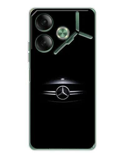 Чехол для TECNO Pova 7 5G с картинкой «Mercedes — абстрактные линии»
