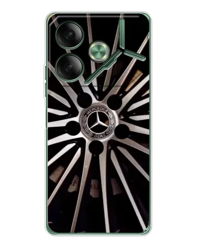 Чехол для TECNO Pova 7 5G с картинкой «Диск Mercedes»