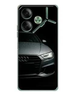 Чехол для TECNO Pova 7 5G с картинкой «Audi — детализация кузова»