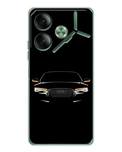 Чехол для TECNO Pova 7 5G с картинкой «Audi — ночной контур» Чехол для TECNO Pova 7 5G с картинкой «Audi — ночной контур»